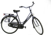 Static Sphin Dames 28 inch stadsfiets 3 versnelling Mat zwart