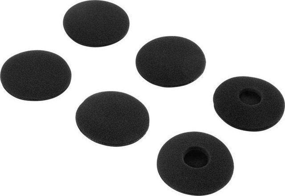 Renkforce On Ear Koptelefoon oorkussen 1 stuk(s) 46 mm Black