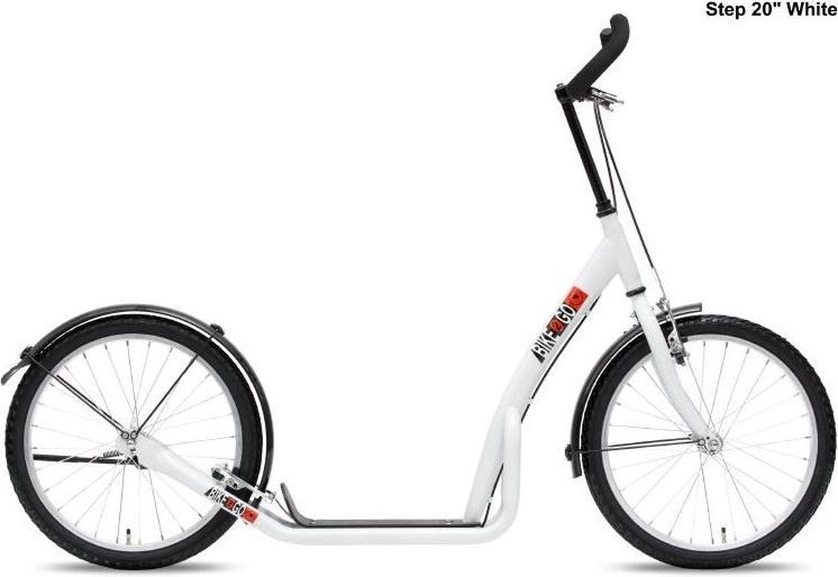 Step Bike2GO wit 20 inch