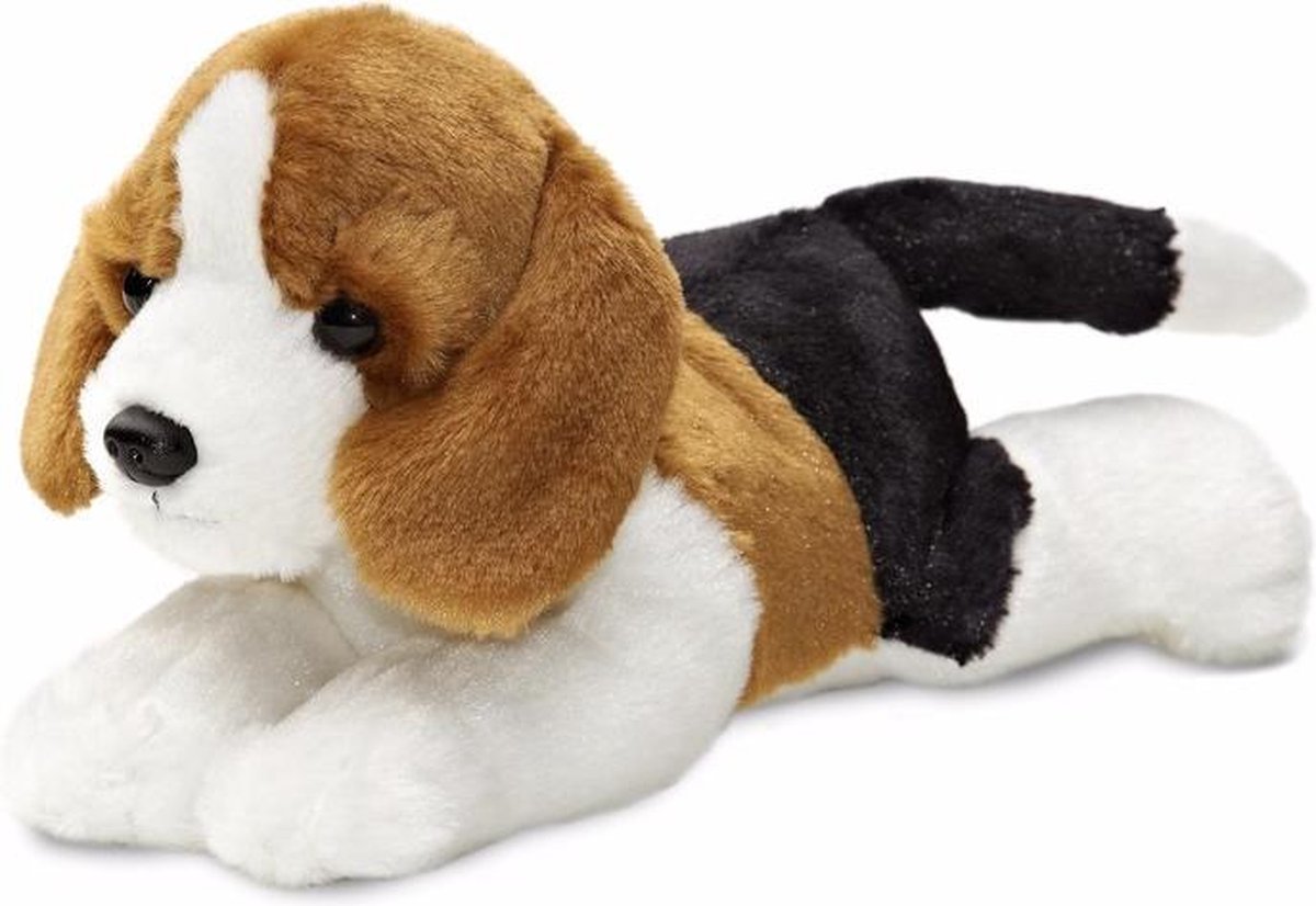 Pluche beagle honden knuffel 20 cm - knuffeldier