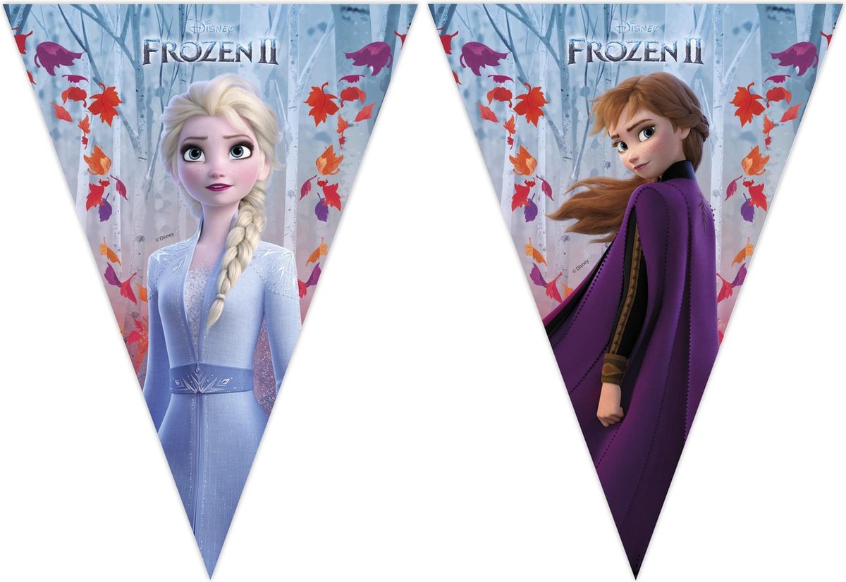 PROCOS - Frozen 2 verjaardagsslinger - Decoratie > Hängedeko