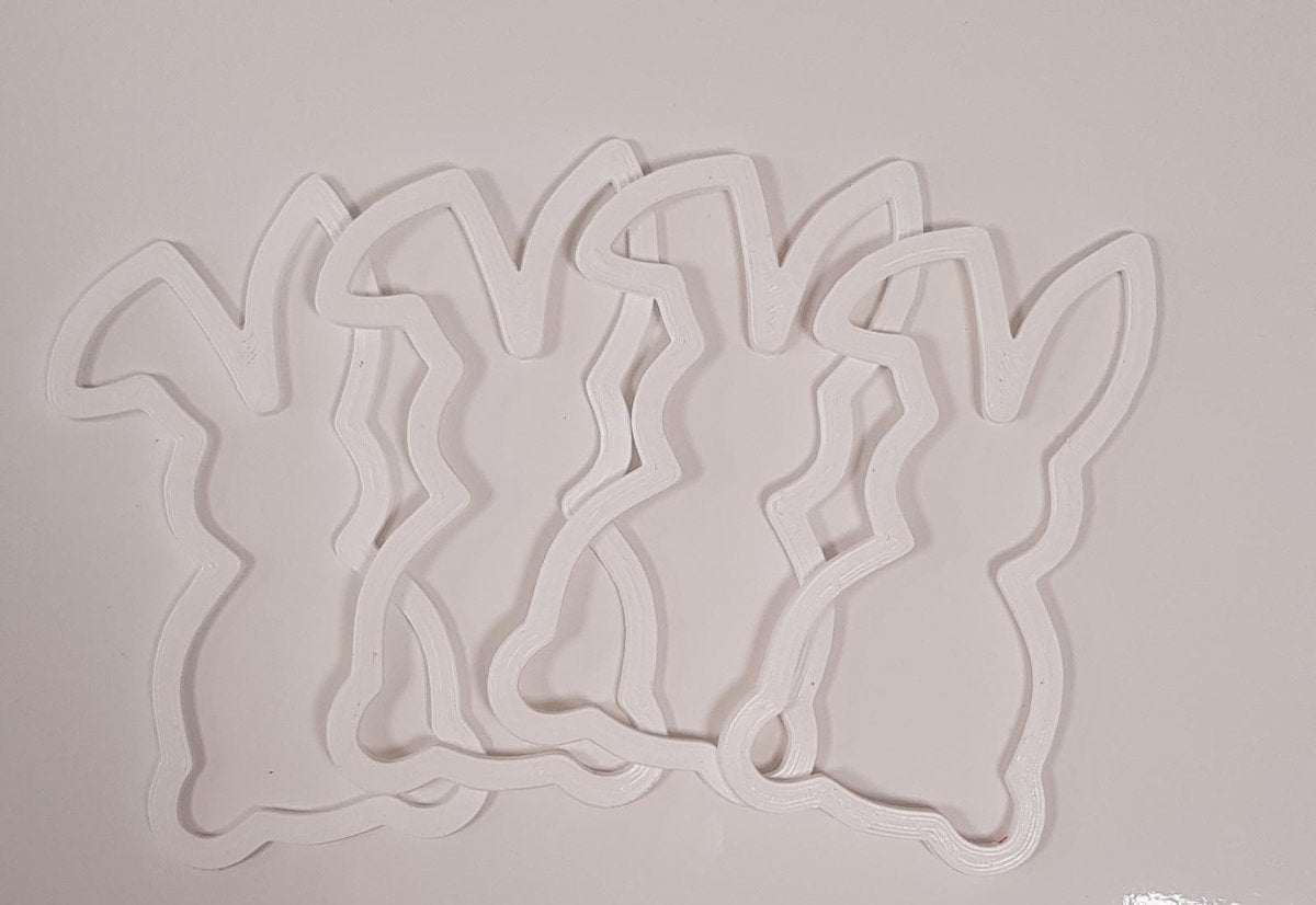 Pasen - paashangers - 4 hangers - paastakken - paasboom - versiering - decoratie – wit