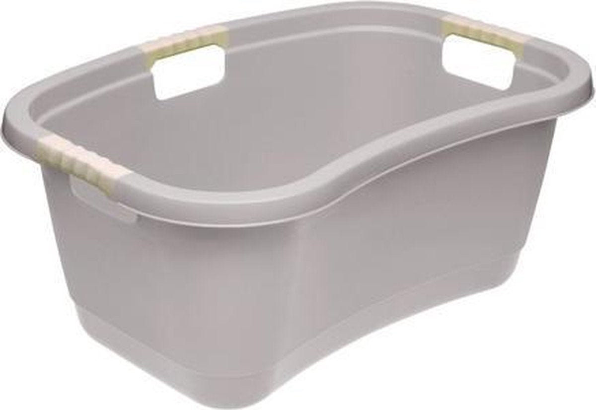 WASMAND ERGO GESLOTEN 65X45X28 - 50 L JANNE URBAN GREY  KEEEPER 10783