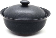 Dekschaal – Kom met deksel - Schaal met deksel – Zwart - Serveerkom – 21 cm