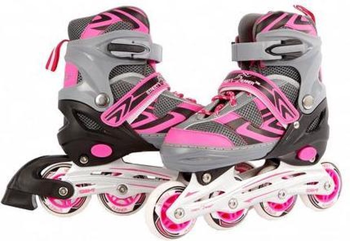 Skates Roze 31-34 - Skates Meisjes Verstelbaar
