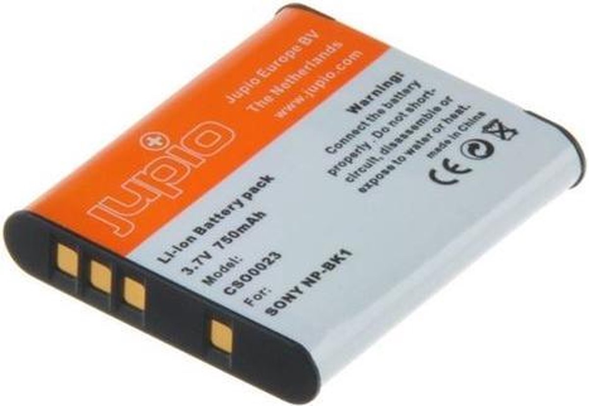 Jupio Accu Sony NP-BK1 (met infochip)