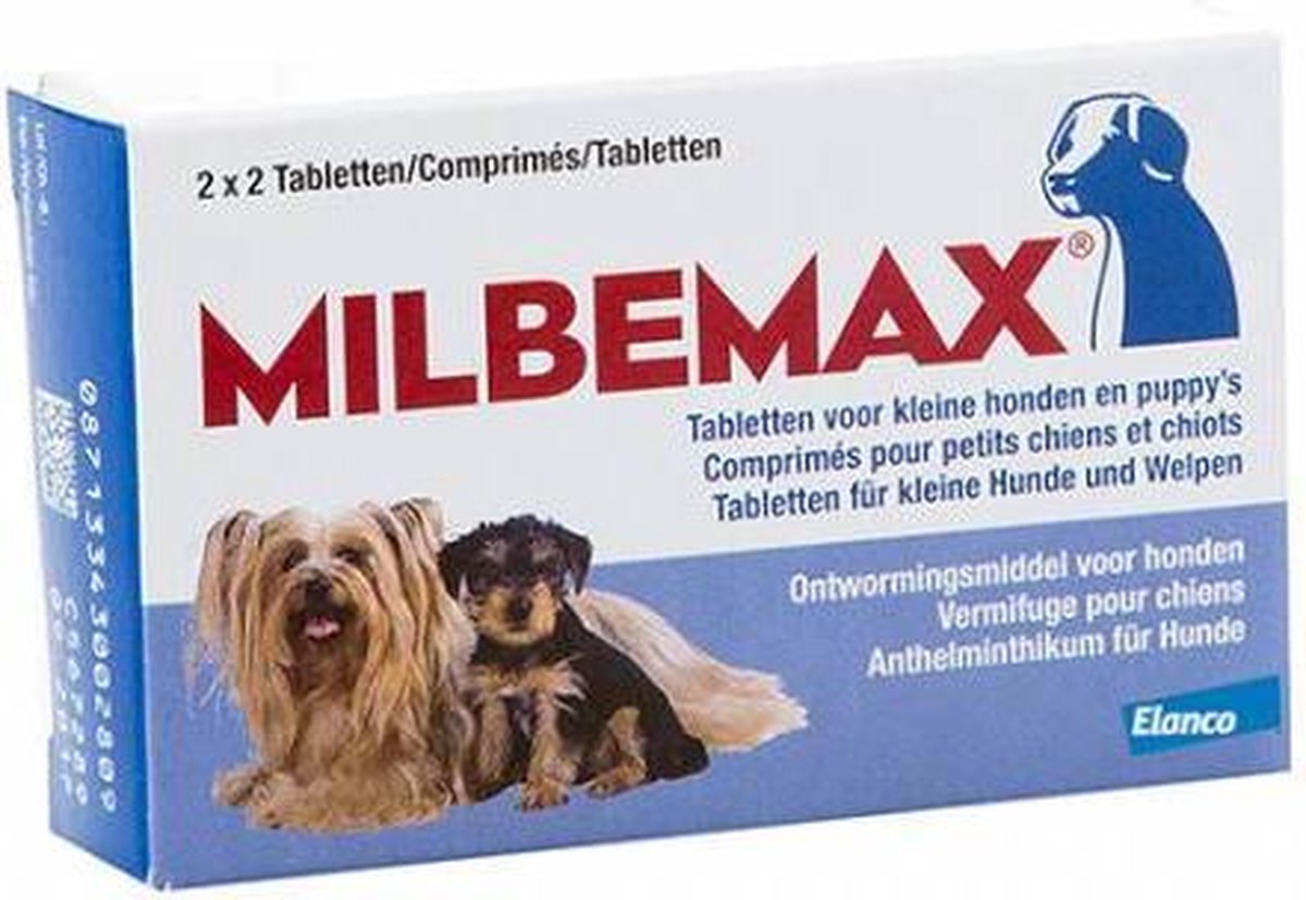 Milbemax -  kleine hond - 50 tabletten