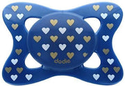 DODIE Fopspeen anatomisch siliconen Baby Chic 6 m + willekeurige kleur
