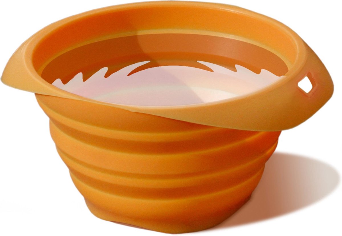 Kurgo Collaps-a-Bowl - Opvouwbare / inklapbare voerbak voor honden voor onderweg - Rood