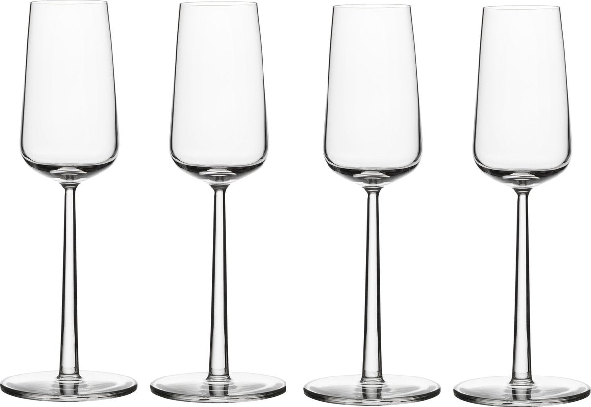 Iittala Essence Champagneglas - 21 cl - 4 stuks