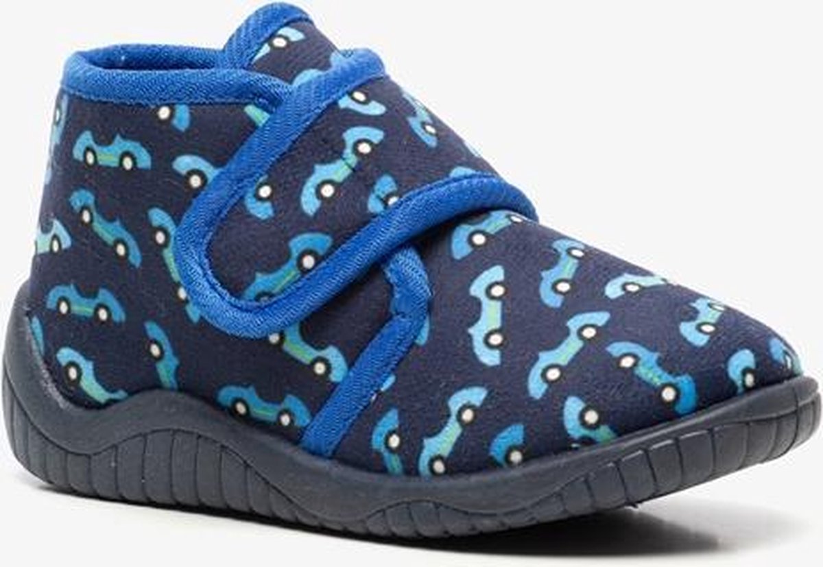 Thu!s kinder pantoffels auto - Blauw - Maat 27