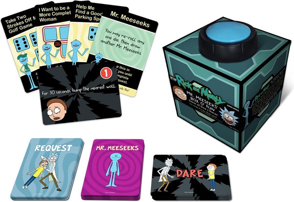 Mr Meeseeks Rick and Morty Dice Dares - EN