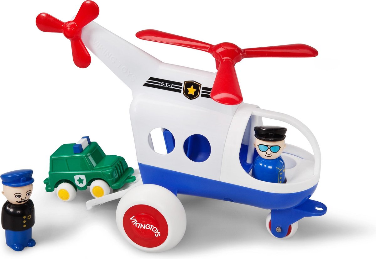 Jumbo Police Helicopter - 1 car + 2 figures