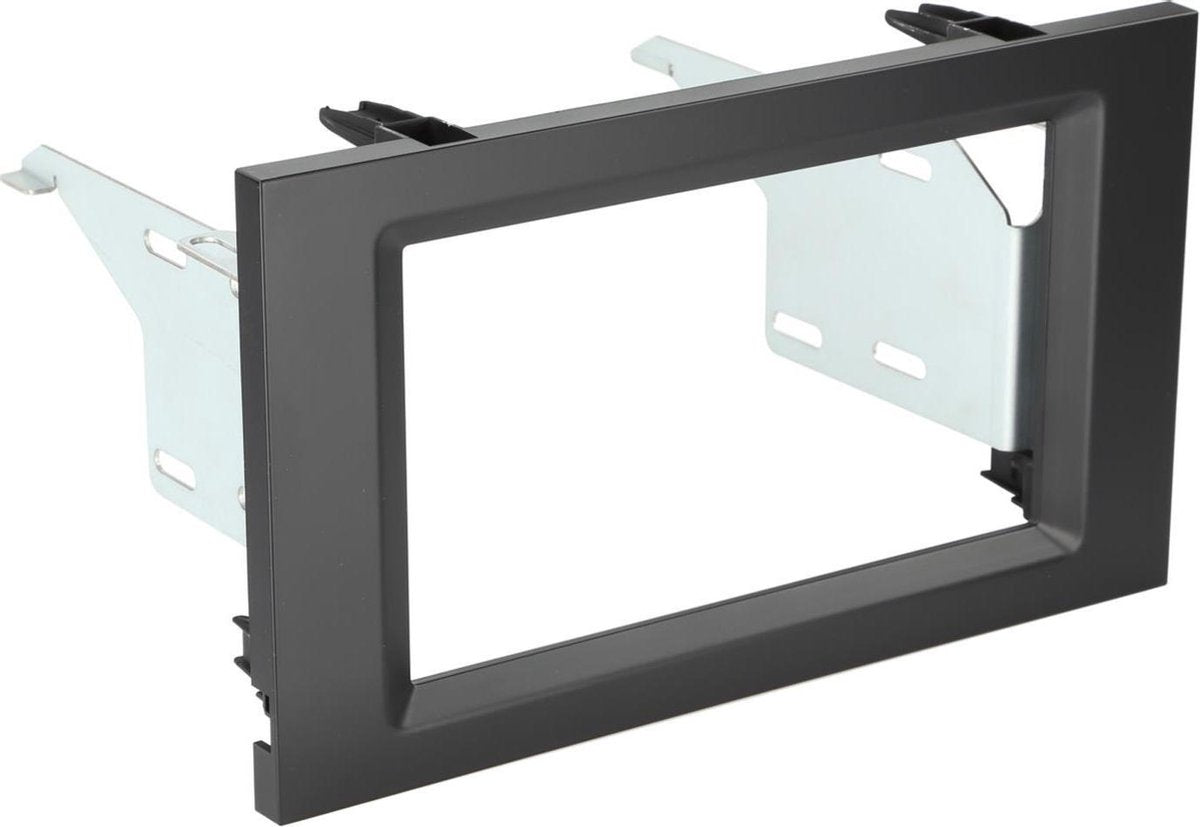 2-DIN Paneel Mercedes Actros/ Arocs - Kleur: Zwart