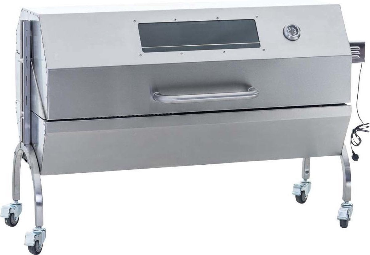 Clp Roestvrijstalen speen barbecue MAXWELL met motor