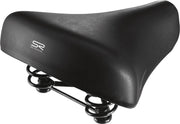 Selle Fietszadel Holland A02010 Unisex Met Strop - Zwart