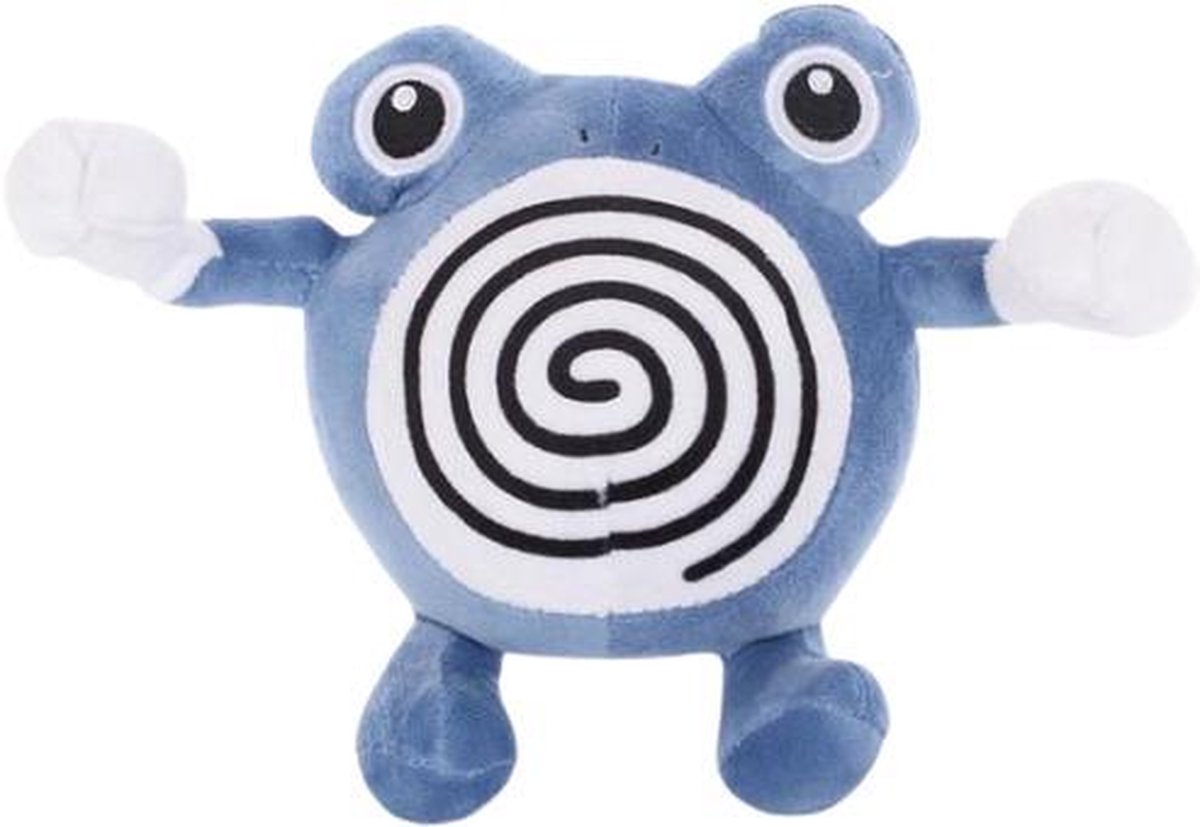 Poliwhirl  Pokémon Knuffel | Pluche | 18 CM | pokemon | Ash Ketchum | Oak | Battle Royal | Evolutie | HP | Mega Evolution | Pokédex | Trainer | Pokéball | Shiny | Type | Badges | Poké battle | Team Rocket