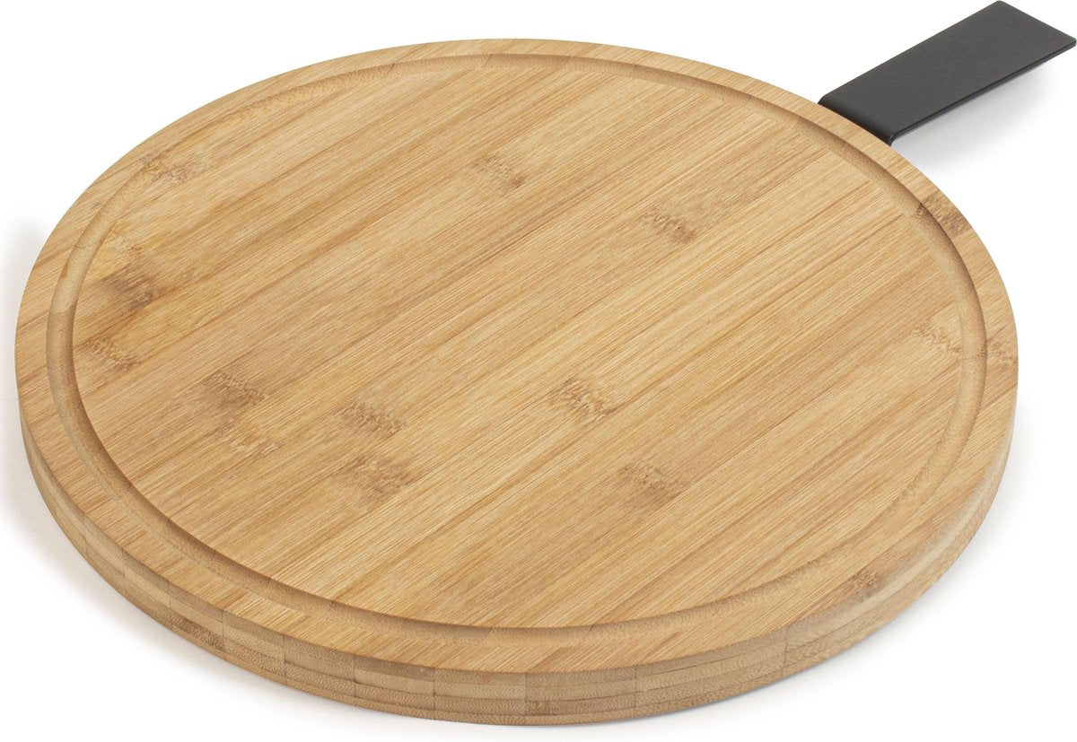 Gusta Borrelplank Hout - Serveerplank Rond - Lazy Susan - 35cm