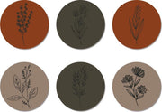 Label2X Onderzetters wildflower