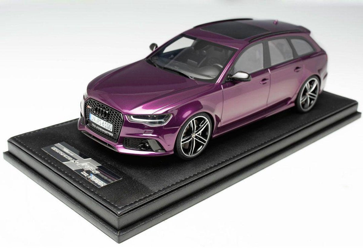 Audi A6 RS6 Avant 2017 Purple Metallic
