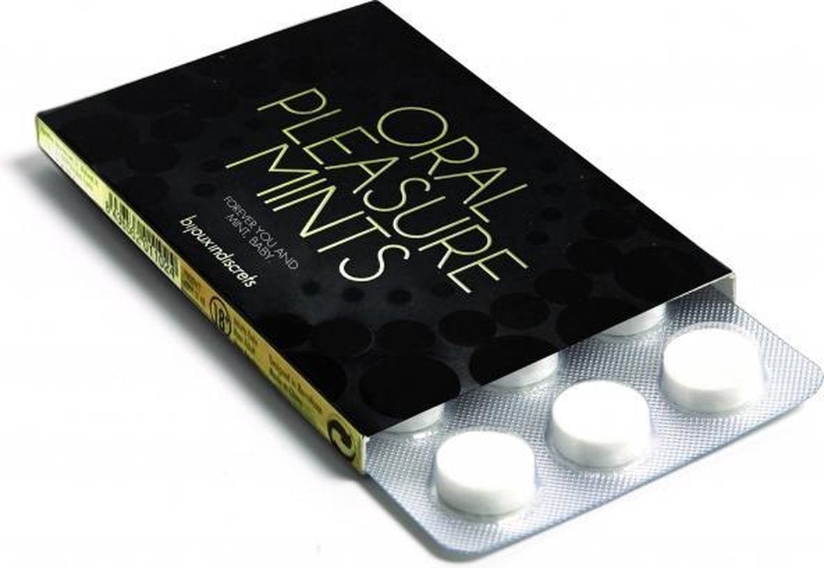 Oral Pleasure Mints - Peppermint - Sweets & Candies - white - Discreet verpakt en bezorgd