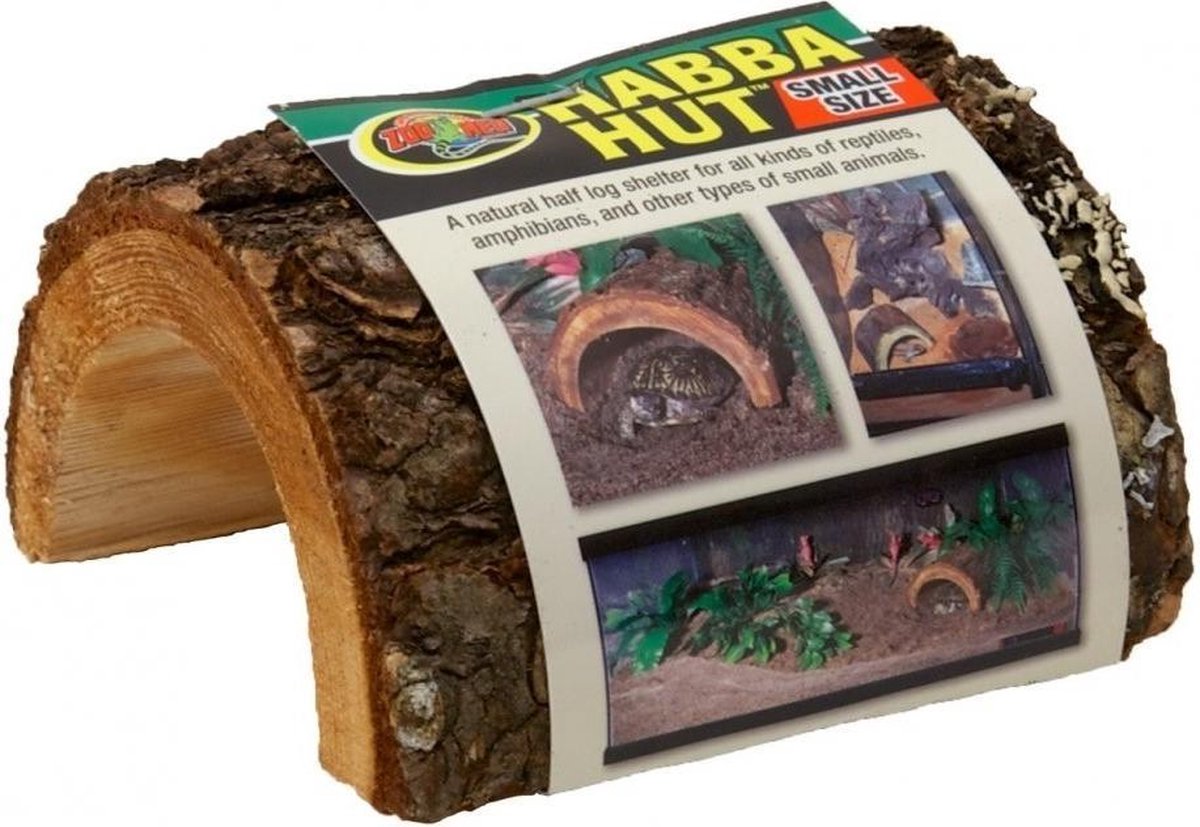 ZooMed - habba hut - Small - boomstam grot