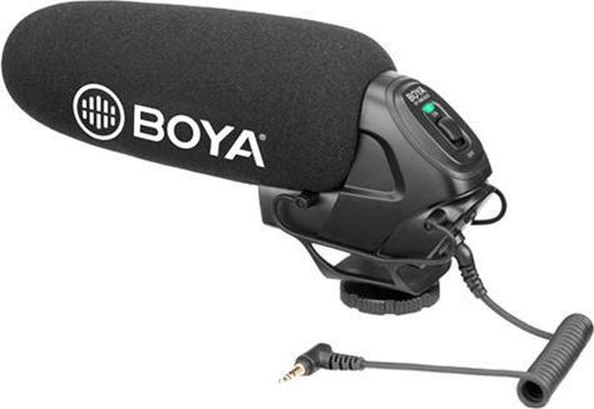 Boya BY-BM3030 supercardioid shotgun video mic for DSLR's