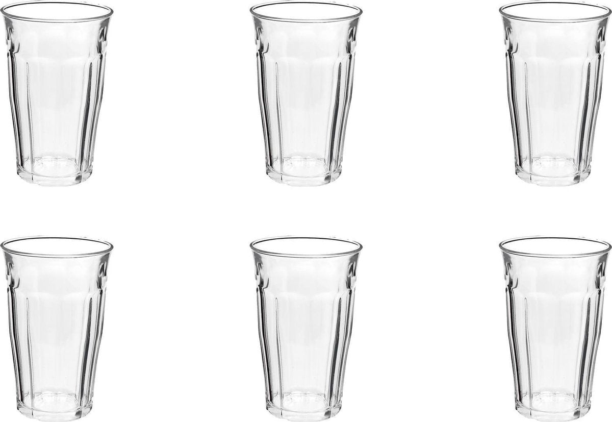 Duralex Picardie Longdrinkglas 360 ml - Gehard glas - 6 stuks