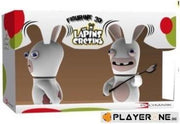 LAPINS CRETINS - Figurine 3D Lapin Chatie BienDouble Pack ( 18 cm )