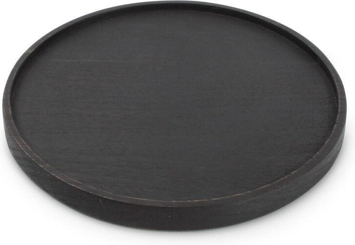 Salt&Pepper Serveerplank 20cm hout zwart Rural