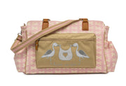 Pink Lining - Twice as Nice - Pink and cream-bows