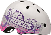 ROCES Helm Dames TATTOO AGGRESSIVE - Wit/Violet 58-60cm (L)