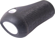 Handvat links Gazelle Basis 88 mm - zwart met witte bies