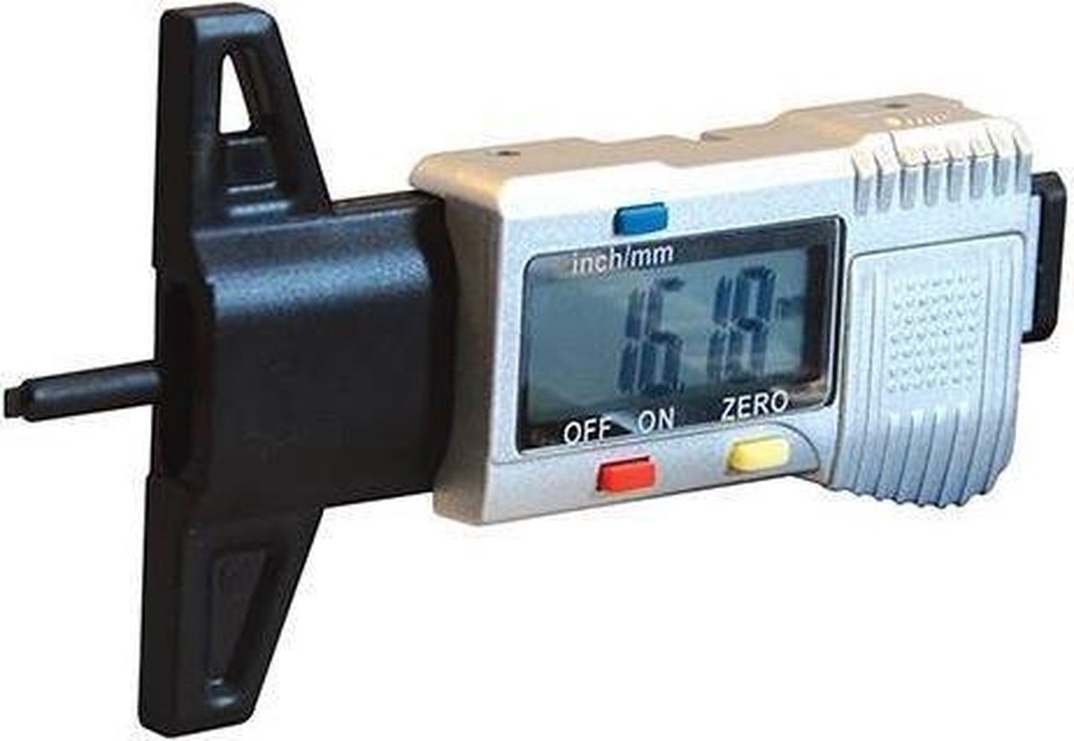 Silverline Digitale bandenprofielmeter 0 - 25 mm