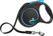 Flexi rollijn black design tape blauw - m 5 mtr tot 25 kg - 1 stuks