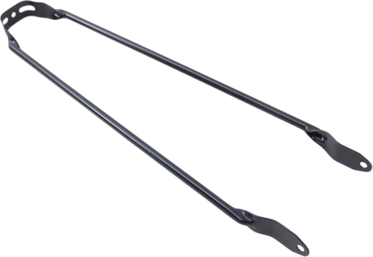 Spatbordstang 28 inch zwart 6mm - ZWART