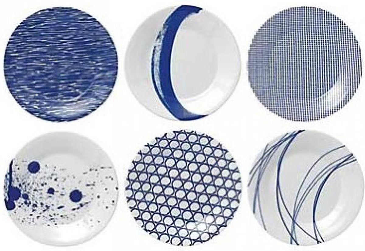 Royal Doulton Pacific Tapas-/Gebaksbordjes 16 cm