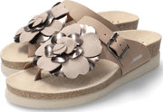 Mephisto HELEN FLOWER dames slipper - taupe - maat 43