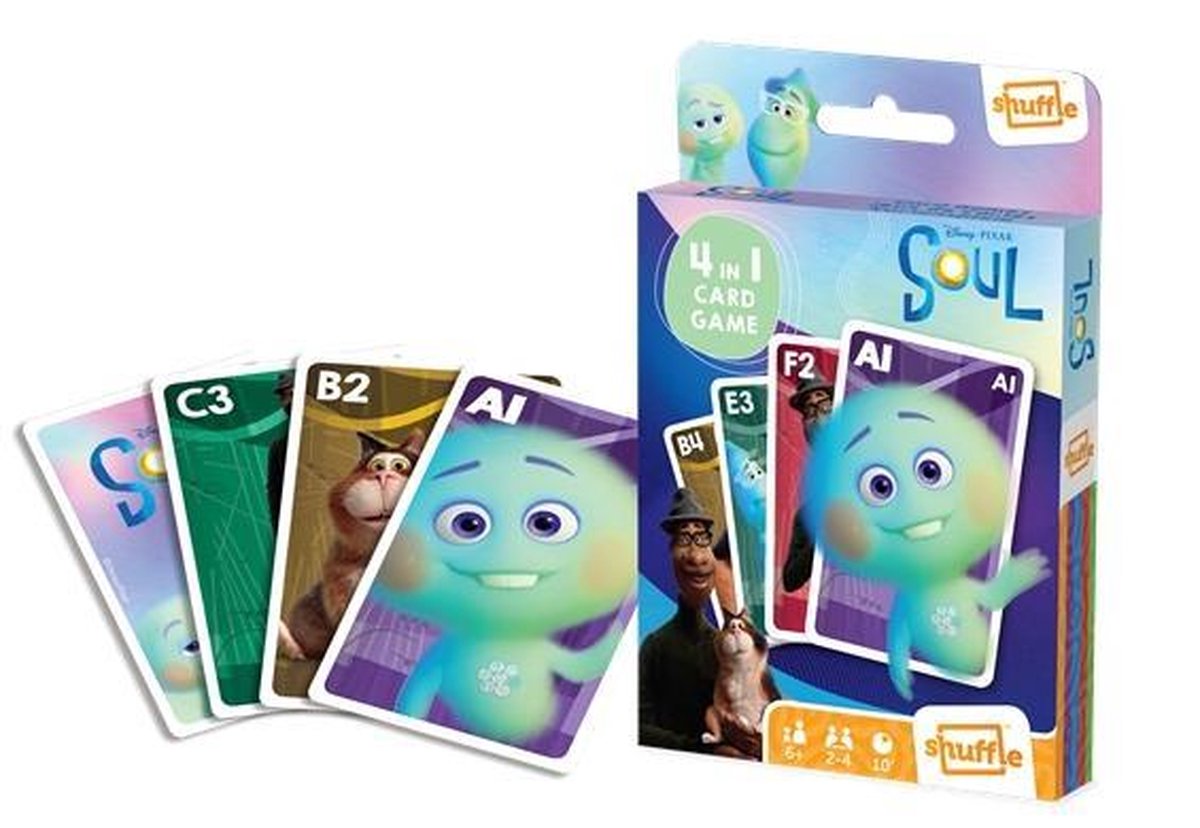 DISNEY SOUL - 4in1 - Speelkaarten (Kwartet