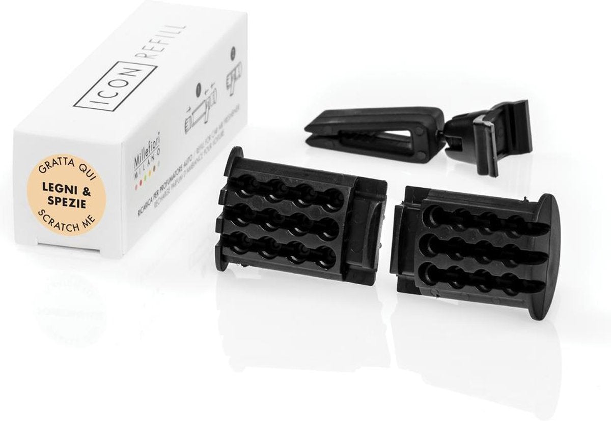 Millefiori Milano Auto Parfum - Refill - Legni & Spezie