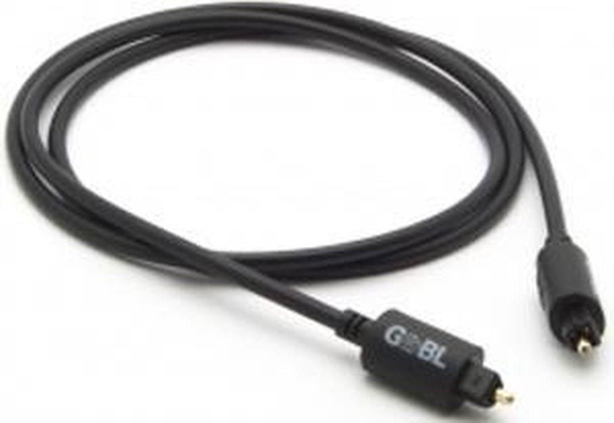 G&BL HEOPTT1 audio kabel 1 m TOSLINK Zwart