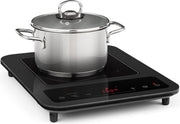 SlimChef inductiekookplaat 1800W 3u-timer 10 standen zwart