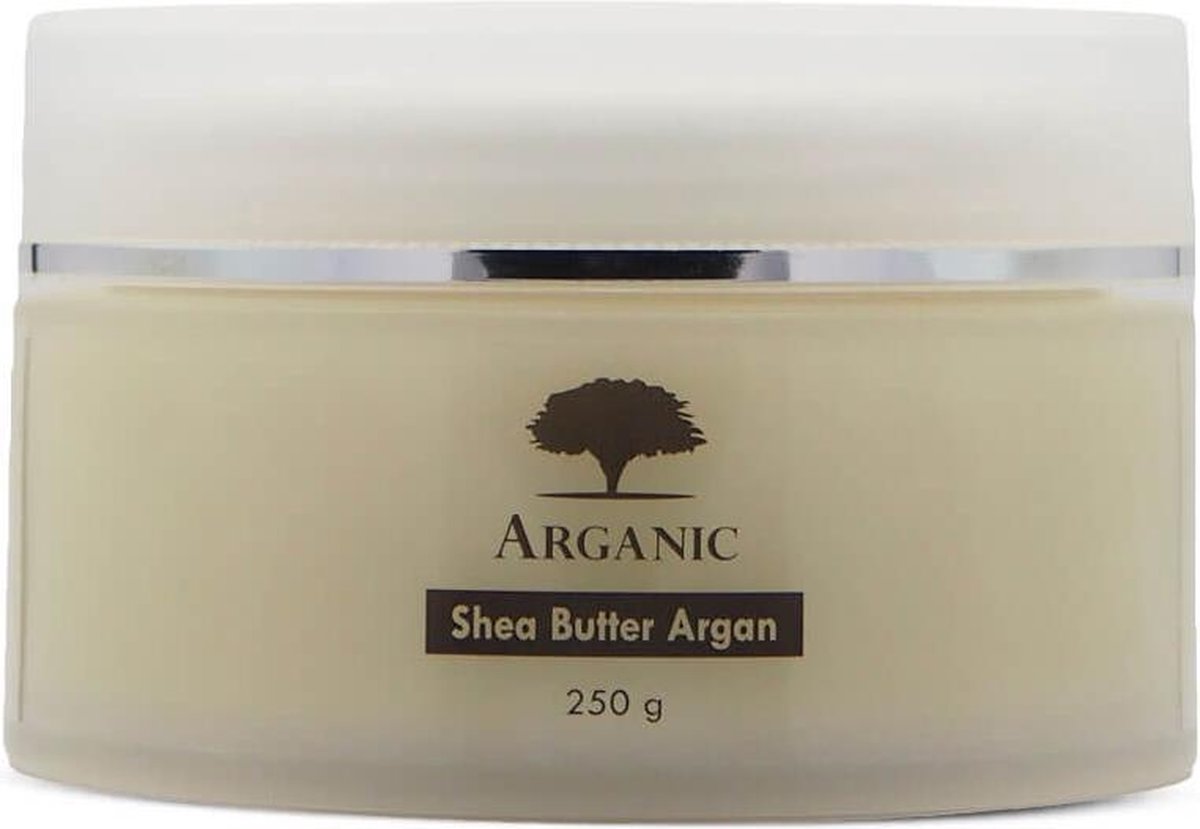 Sheabutter met Verzorgende Arganolie - 250 gram