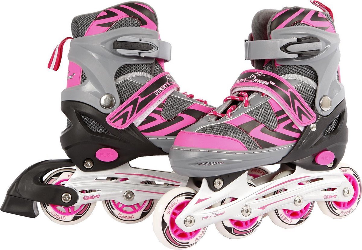 Inline Skates Roze/Grijs