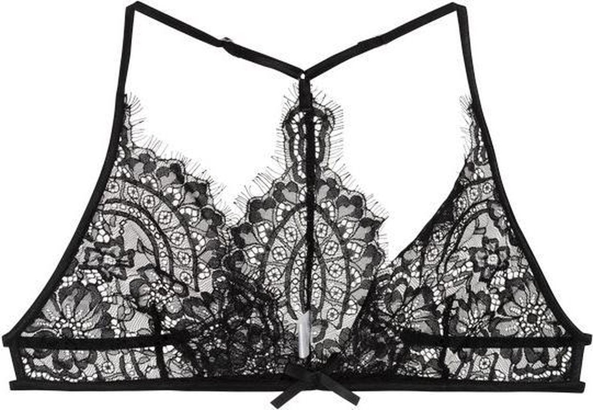 LingaDore Bralette set Zwart - Bikini Maat: L