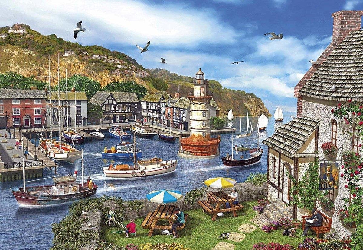 Gibsons puzzel Lighthouse Bay - 1000 stukjes
