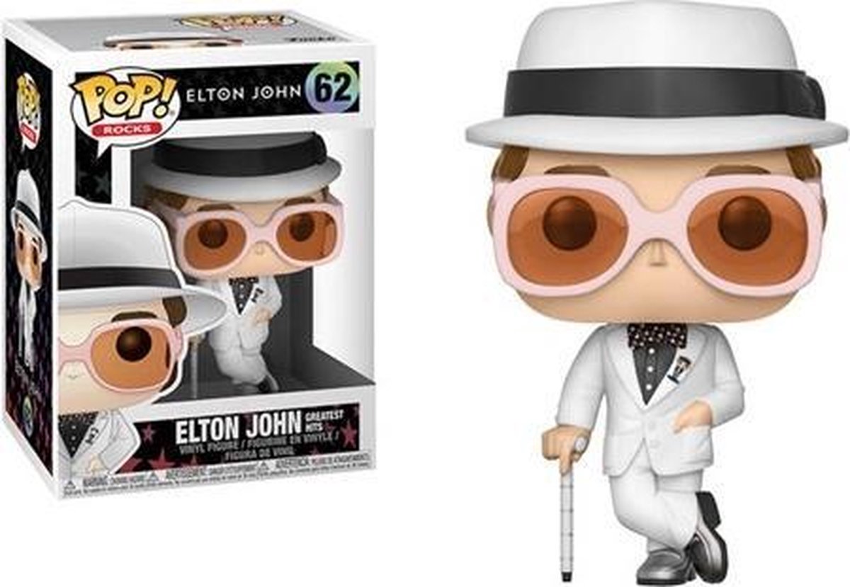 Funko Pop! Rocks Elton John - #62 Verzamelfiguur