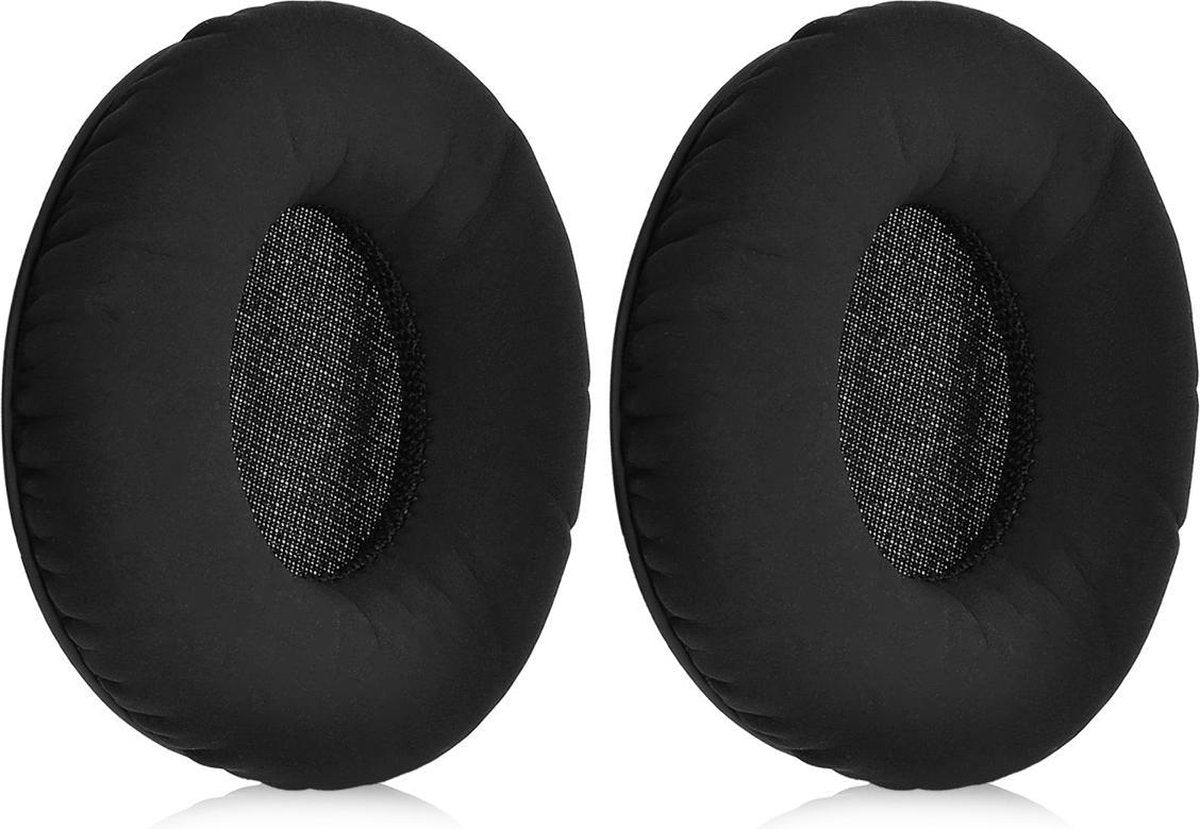 kwmobile 2x oorkussens voor Sennheiser Urbanite koptelefoons - imitatieleer - voor over-ear-koptelefoon - zwart