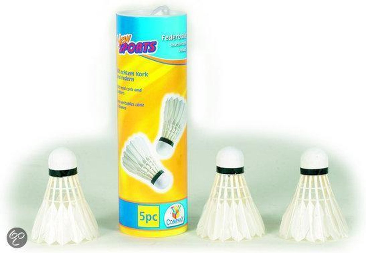 NSP Badminton-Bälle m.Federn