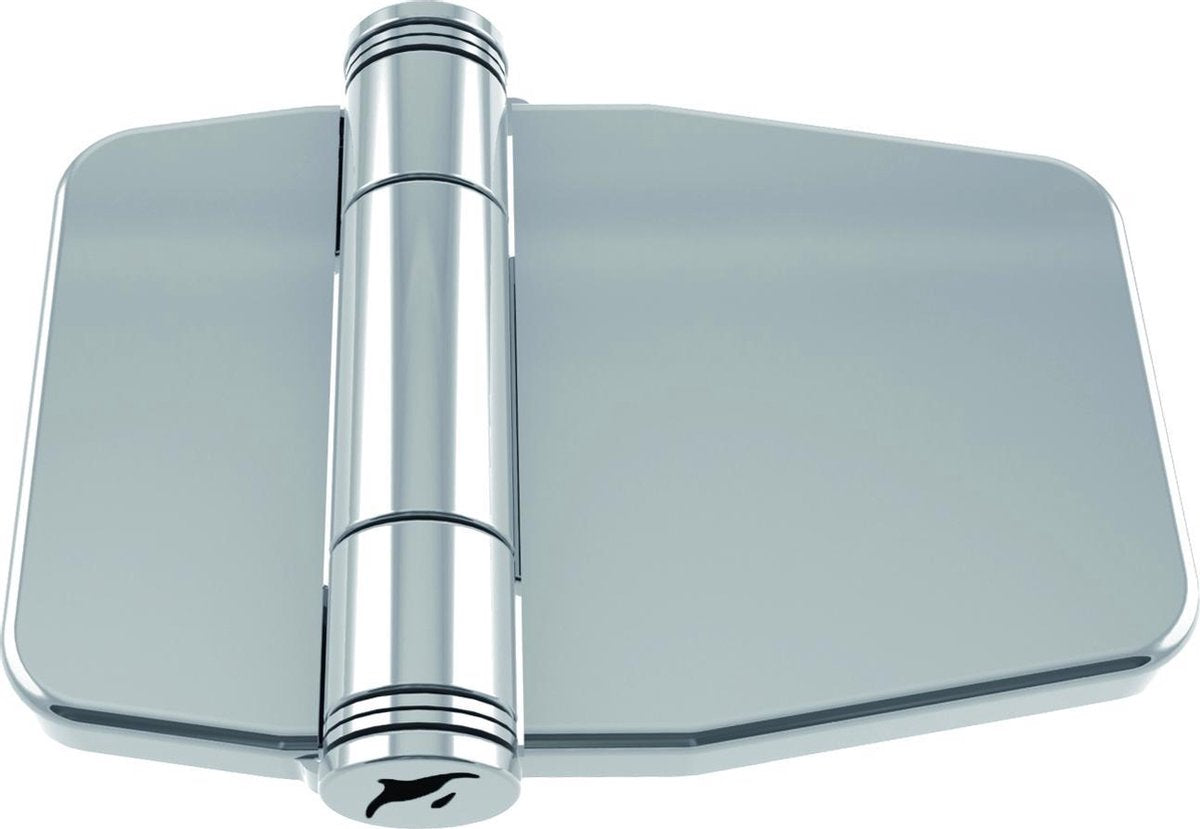Staartscharnier - 60x45x2 - Rvs 316 - Knoop boven